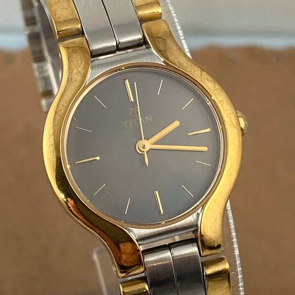 Titan Classique 2Tone Gold & Stainless Steel Watch - Picture 2 of 7